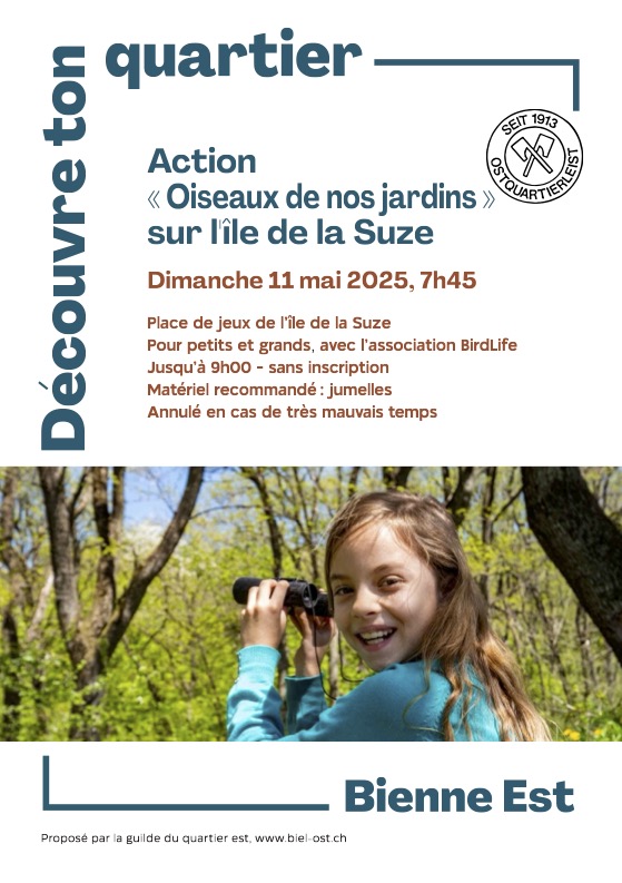 Flyer Oiseaux de nos jardins